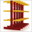 sistemi di stoccaggio industriali cantilever